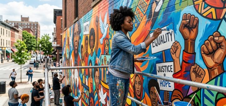 Addressing Social Justice Through Art: Inspiring Change in Contemporary Culture